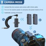 Jmary 2.4G Wireless Microphone For Mobile & Camera MW-16 Original - Image 3