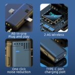 Jmary 2.4G Wireless Microphone For Mobile & Camera MW-16 Original - Image 6