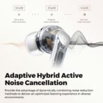 Soundpeats Air4 Pro Adaptive Hybrid Active Noise Cancelling Earbuds — Transparent Edition Latest (6 Months Dealer Warranty) - Image 10