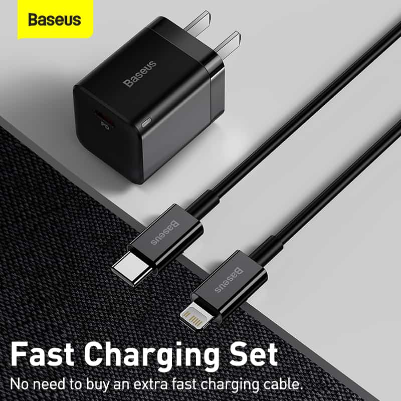 19 Baseus Super Si Pro Quick Charger 1C 20W CN - Image 1