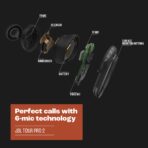 JBL Tour Pro 2 TWS Noise Cancelling Earbuds with Smart Charging Case - Image 6