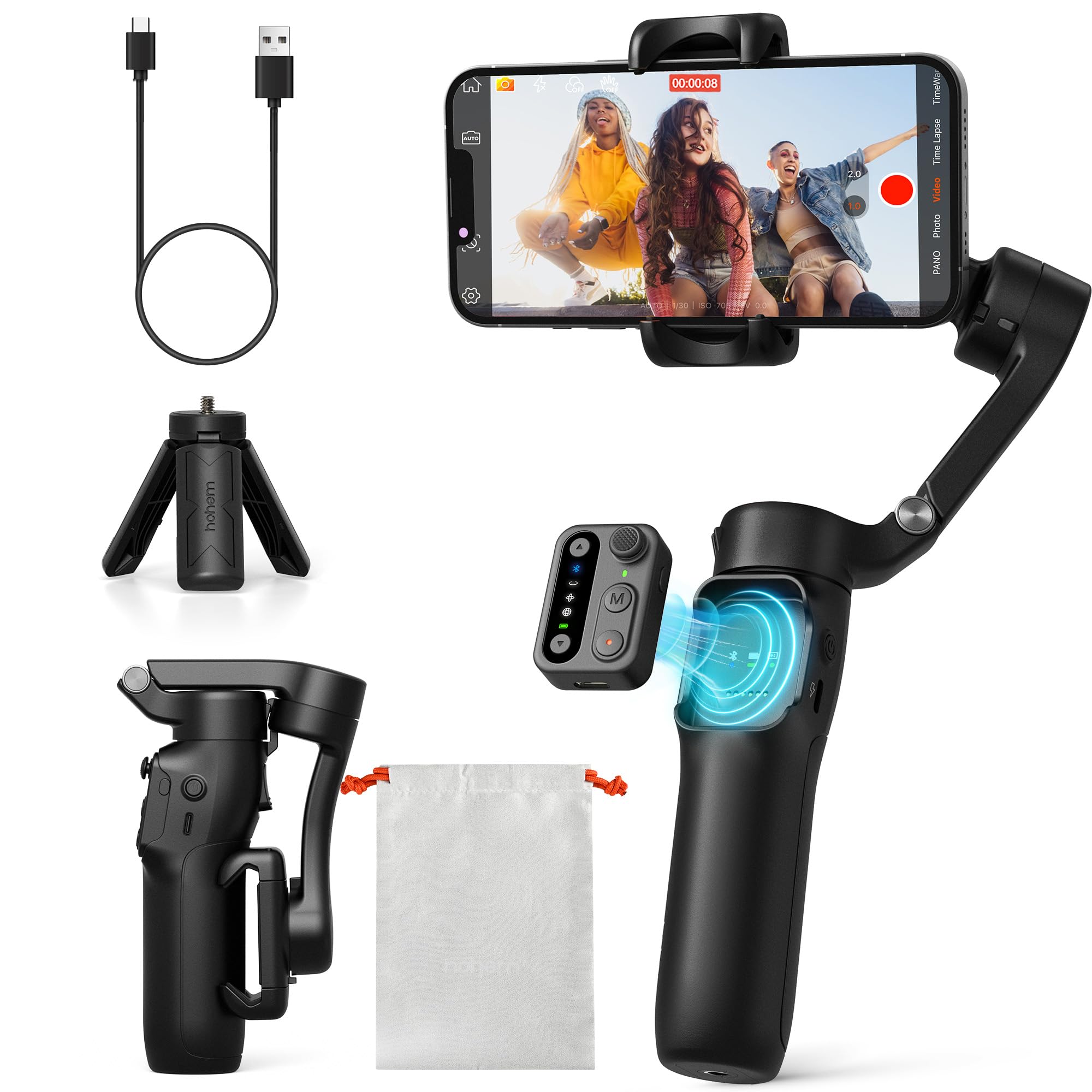 Version 1.0.0 Hohem iSteady X3 SE Gimbal Stabilizer for iPhone - Image 1