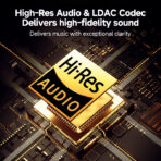 QCY H3 Pro Wireless Over-Ear Headphones with Adaptive ANC - Image 4