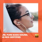 JBL Tune 305C USB-C Half-In-Ear Wired Hi-Res Earphones - Image 6