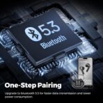 Soundpeats Clear Pods Half In-Ear TWS Earbuds (6 Months Dealer Warranty) - Image 7