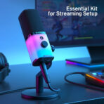 MAONO USB/XLR Dynamic Microphone For Game Streamers (PD100X) - Image 4