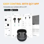 QCY AilyBuds Pro Half In-Ear ANC Earbuds - Image 4
