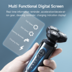 Huanxing S7 Electric Shaver with 8.1 Extention Kit - Image 4