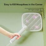 Xiaomi Qualitell 3 in 1 Foldable Electric Mosquito Swatter Bat (V1) - Image 3