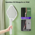 Xiaomi Qualitell 3 in 1 Foldable Electric Mosquito Swatter Bat (V1) - Image 4