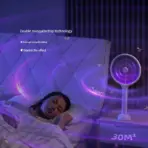 Xiaomi Qualitell 2 in 1 Electric Mosquito Swatter & Fly Trap Bat (E2) - Image 6