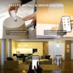 Xiaomi Yeelight YLDP007 WiFi Dimmable Smart Bulb W3 - Image 5