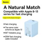 Baseus Super Si Pro Quick Charger 1C 20W CN - Image 3