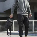 BANGE Stylish Casual Oxford Cloth Men Chest Bag (BG-7086) - Image 2