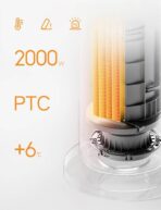 Xiaomi Mijia Vertical Electric Heater Fan 2000W Room Heater - Image 11
