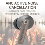 ROSESELSA STAR RING ANC TWS Earbuds High Fidelity Headphones Gaming Earphones - Image 4