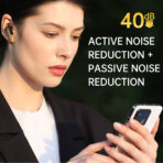 ROSESELSA STAR RING ANC TWS Earbuds High Fidelity Headphones Gaming Earphones - Image 6