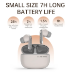 ROSESELSA STAR RING ANC TWS Earbuds High Fidelity Headphones Gaming Earphones - Image 8