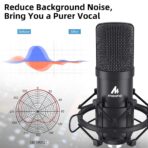 MAONO Condenser Microphone Kit Podcast Mic with Boom Arm Microphone Stand (AU-A03) - Image 3
