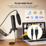 MAONO Podcast USB Microphone Plug & Play (AU-PM422) - Image 3