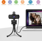 Fifine 1440p PC Webcam with Mic and Tripod Stand (K420) - Image 6