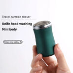 Mini Razors Pocket Size Washable Electric Razor (CHM-008) - Image 3