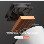 Xiaomi Viomi 600W 220V Personal Portable PTC Ceramic Desktop Heater (VXNF01) - Image 4