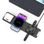 WiWU Foldable 3 in 1 Wireless Charger (WI-W001) - Image 5