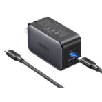 UGREEN Nexode 65W USB C GaN 3 Ports Wall Charger with Type-C to Type-C Cable (CD244)