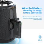 Hoco Dawn Sound in-car AUX Wireless Receiver 10hrs of Music and Calls (E53) - Image 3