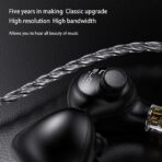BLON BL03 II 10mm Dual-Chamber Dynamic Driver IEM Earphone (Type-C) - Image 5