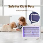 Qualitell K5 Rechargeable 2000mAh Electric Mosquito Killer Lamp 4000V (New Version) - Image 5