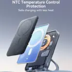 Joyroom 10000mAh Magnetic Wireless Powerbank with Ring Holder (JR-PBM12) - Image 2