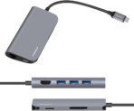Momax One Link 8-in-1 USB C Expander PD 60W Charging HDMI 4K (DHC6E) - Image 9