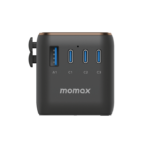 Momax 1-World 4-Port GaN Travel Charger 170W + USB-C Cable - Image 4