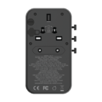 Momax 1-World 4-Port GaN Travel Charger 170W + USB-C Cable - Image 5