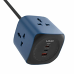 Ldnio 6 in 1 Power Socket Cube 2500W Outlets | 65W USB (SC3319)