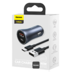 Baseus Golden Contactor Pro Dual Quick Charger Car Charger U+U 40W - Image 5