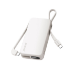 Momax 1-Power Vital+ Power Bank 20000mAh With Dual Built-In USB-C Cables