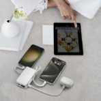 Momax 1-Power Vital+ Power Bank 20000mAh With Dual Built-In USB-C Cables - Image 7