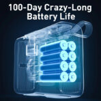 Baseus EnergyPump Mega Series Dual Cylinder Wireless Inflator - Image 3