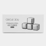 Xiaomi Circle Joy Stainless Steel Ice Cubes - 4pcs - Image 9