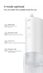 Xiaomi Mijia Oral Irrigator F400 Portable Cordless Water Dental Flosser Teeth Pick 4 Modes 200ml - Image 4