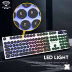 Divipard Keyboard Gaming GK-30 USB Plus LED Plus Numeric - Image 5