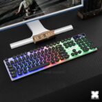 Divipard Keyboard Gaming GK-30 USB Plus LED Plus Numeric