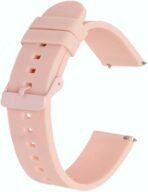 Smartwatch Silicon Strap 20mm Pink - Image 3
