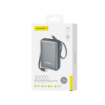 Foneng PX116 20000mAh Mini Power Bank with 2 Built-in Cables 22.5W (12 Months Dealer Warranty) - Image 4