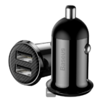 Baseus Grain Pro Car Charger Dual USB 4.8A