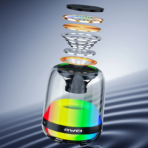 Awei Y386 Symphony Lights Bluetooth Speaker (6 Months Dealer Warranty) - Image 5