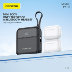 Foneng PX111 10000mAh Mini Power Bank with 2 Built-in Cables 22.5W (12 Months Dealer Warranty) - Image 4